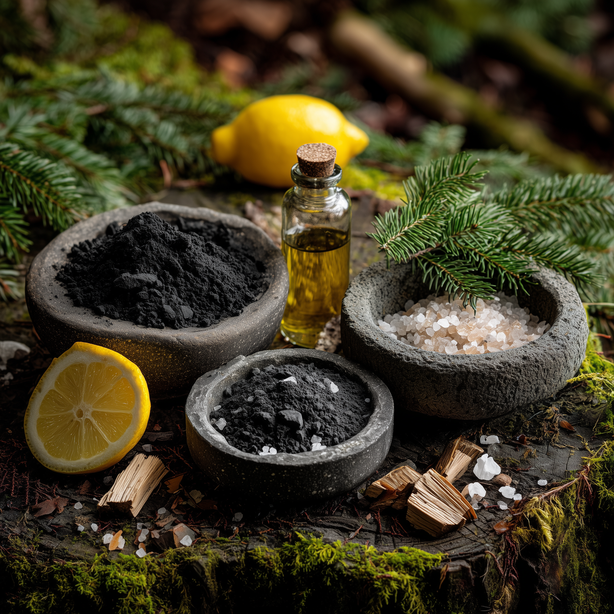 Inhaltsstoffe der Duschseife Smoked Pine von Hanno Gorbani