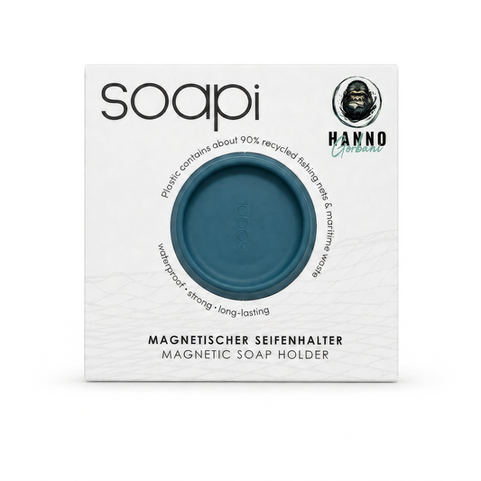 Hanno's Grip, magnetischer Seifenhalter aus recyceltem Meeresplastik